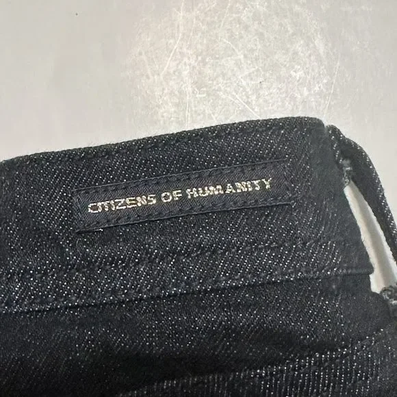 Citizen Of Humanity Ingrid Stretch Low Waist Flare Blue Jeans Size 28 Stay Gold - Picture 13 of 16